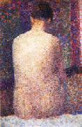 Georges Seurat Model oil painting reproduction